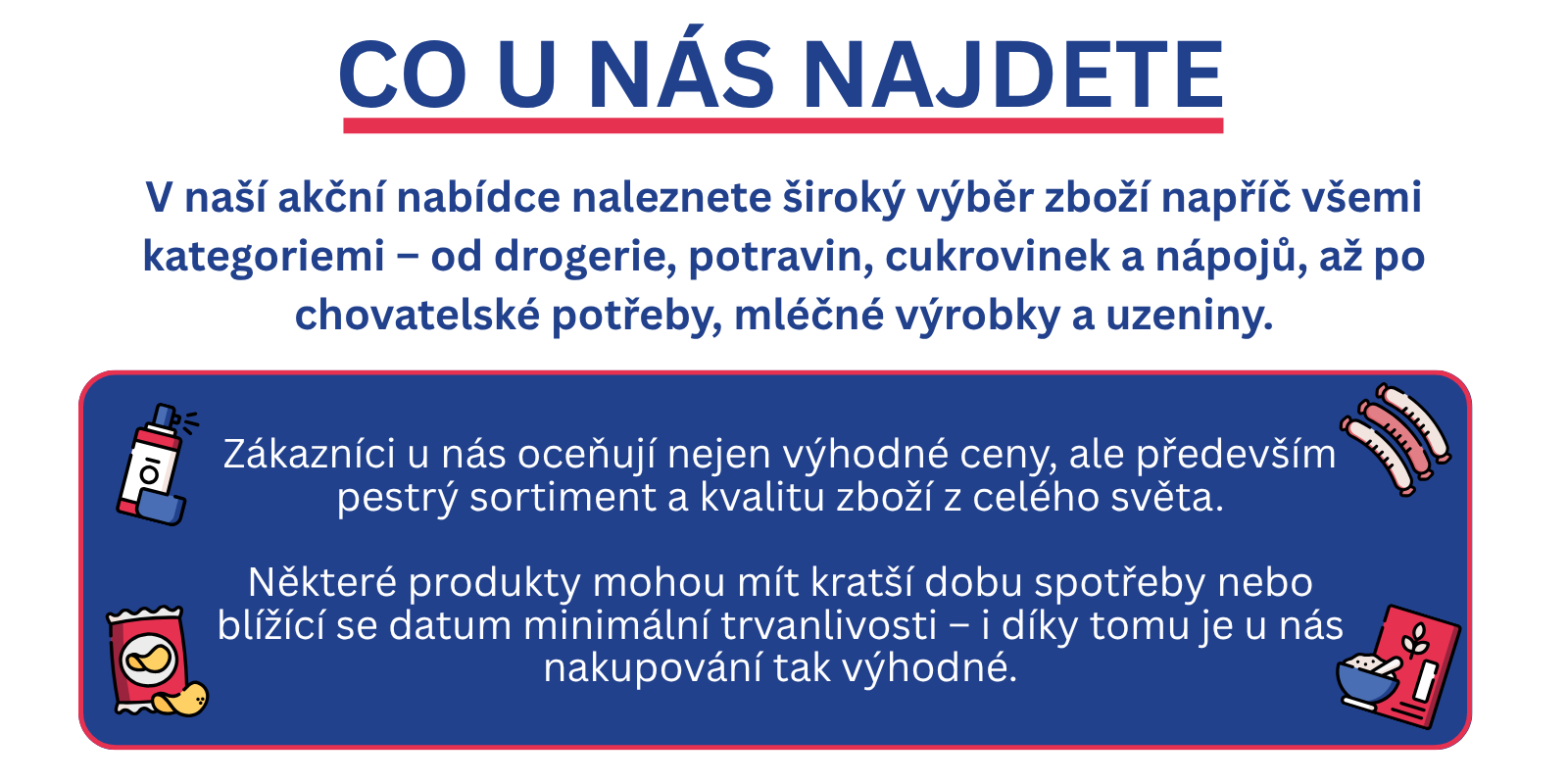 Co u nás najdete